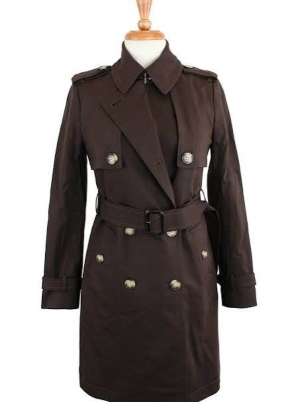 Club Monaco Trench Coat Women's Matie Belted Jacket Coat, MSRP $329